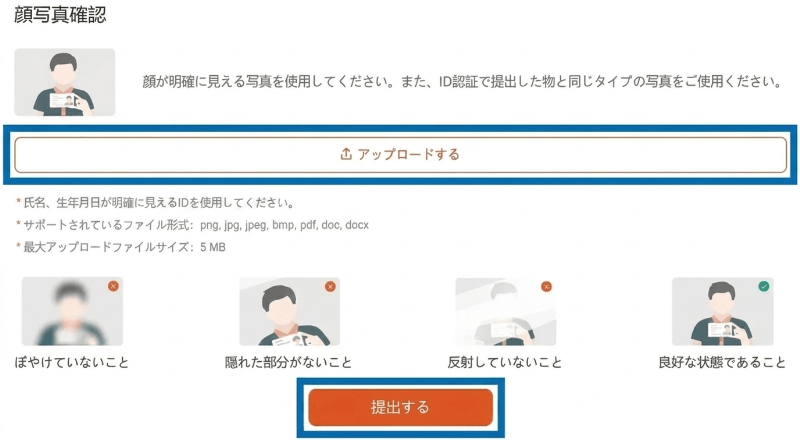 Vantageの顔認証